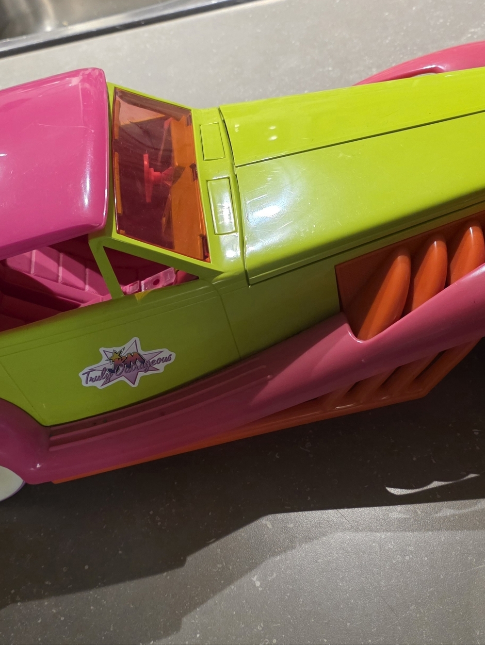 Vintage 1980's Jem And The Holograms Rockin' Roadster Car